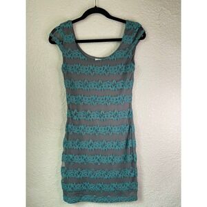 Candies Bodycon Dress Lace Overlay Sleeveless Party Dress Size S